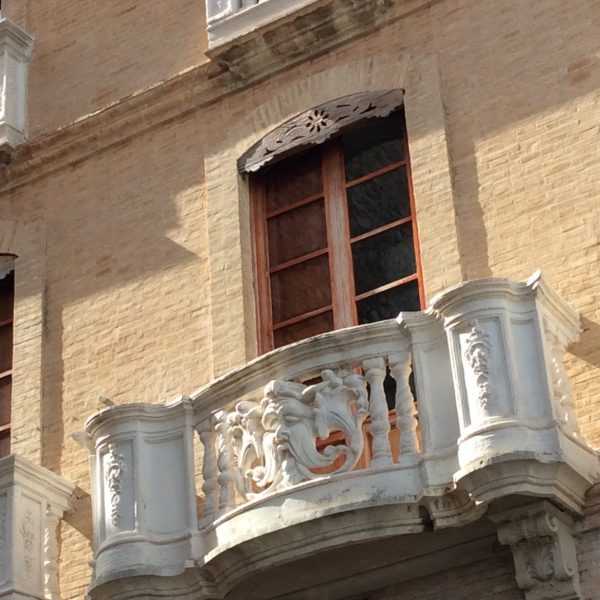 Balcony in Oliva Old Town