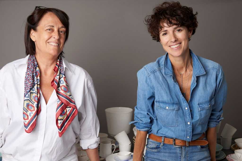 Co-founders María José Díez and Natalia López of Vajillas del Ultramar