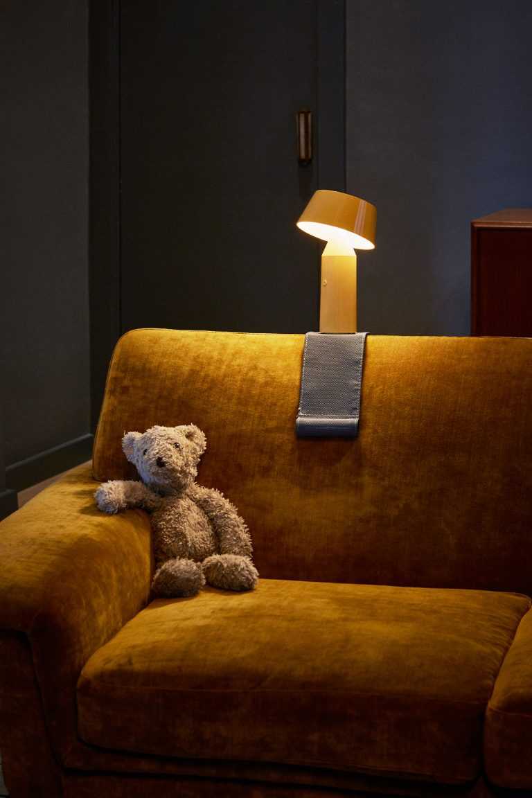 Bicoca Portable Lamp by Christophe Mathieu for Marset,