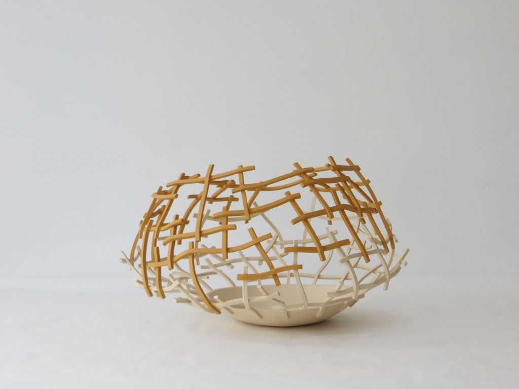 Gravity ceramic installation by Cristina Mato